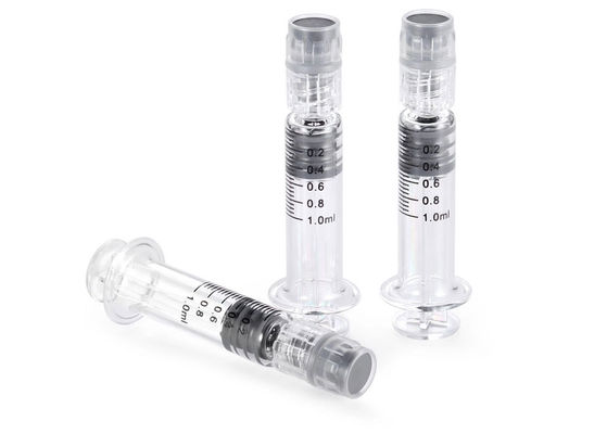 Metalowy tłok do napełniania olejem Strzykawka do ucha ze szkła Luer Lock 50 ml