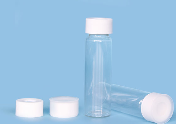 Rurkowe fiolki szklane GPI o pojemności 40 ml, chroniące przed promieniowaniem UV