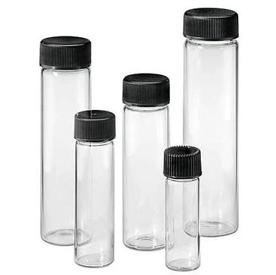 Czarna, fenolowa zakrętka, Neutralna, 4,5 ml 1 szklana zakręcana fiolka