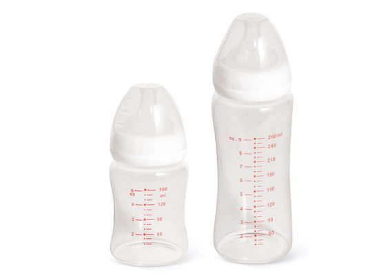 Odporne na szok termiczny butelki dla niemowląt 260 ML ISO9001 bez Bpa