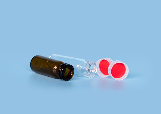Unikaj pękania bursztynowych fiolek 1,5 ml z zatrzaskiem typu Half Dram