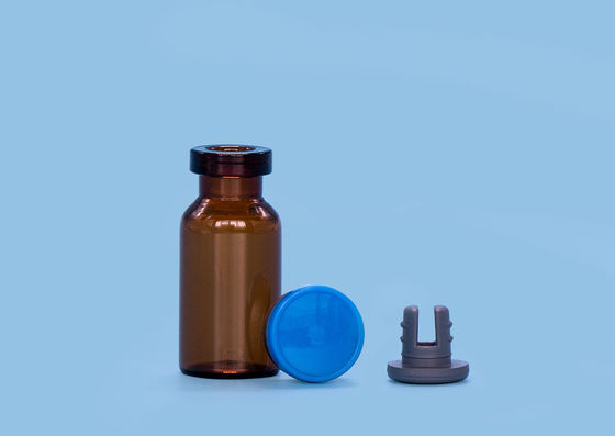 Wstrząsoodporny gumowy korek Steroid 3 ml Szklane fiolki medyczne