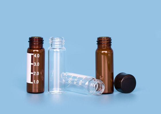 Odczynnik DIN 1 mm 3 ml Fiolki ze szkła biomedycznego GPI GCA z bursztynu