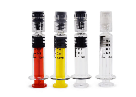 Wygodne wodoodporne strzykawki z popperami z destylatu o pojemności 1 ml